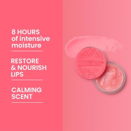 Burt's Bees Overnight Lip Sleeping Mask, 0.25 oz - Moisturizing, Hydrating, Exfoliating, Reduces Fine Lines, Ceramide Infused, Passionfruit Scent