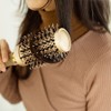 Root Volume Brush Dry Styling Black Roll Self Perm Brush Hair Roll Sorol, Black / 뿌리 볼륨 브러시 드라이용 스타일링 블랙롤 셀프 펌 브러시 헤어롤 소롤, 블랙