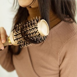 Root Volume Brush Dry Styling Black Roll Self Perm Brush Hair Roll Sorol, Black / 뿌리 볼륨 브러시 드라이용 스타일링 블랙롤 셀프 펌 브러시 헤어롤 소롤, 블랙