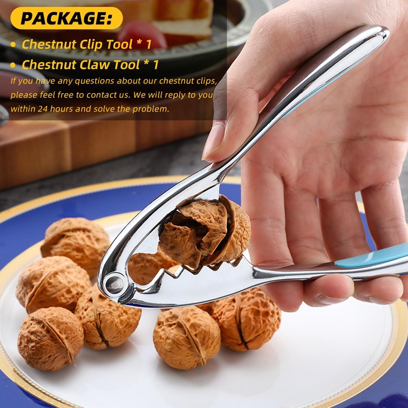 Tuofang Nutcracker Walnuts, Nutcracker, High-Quality Stainless Steel Nutcracker, Suitable for