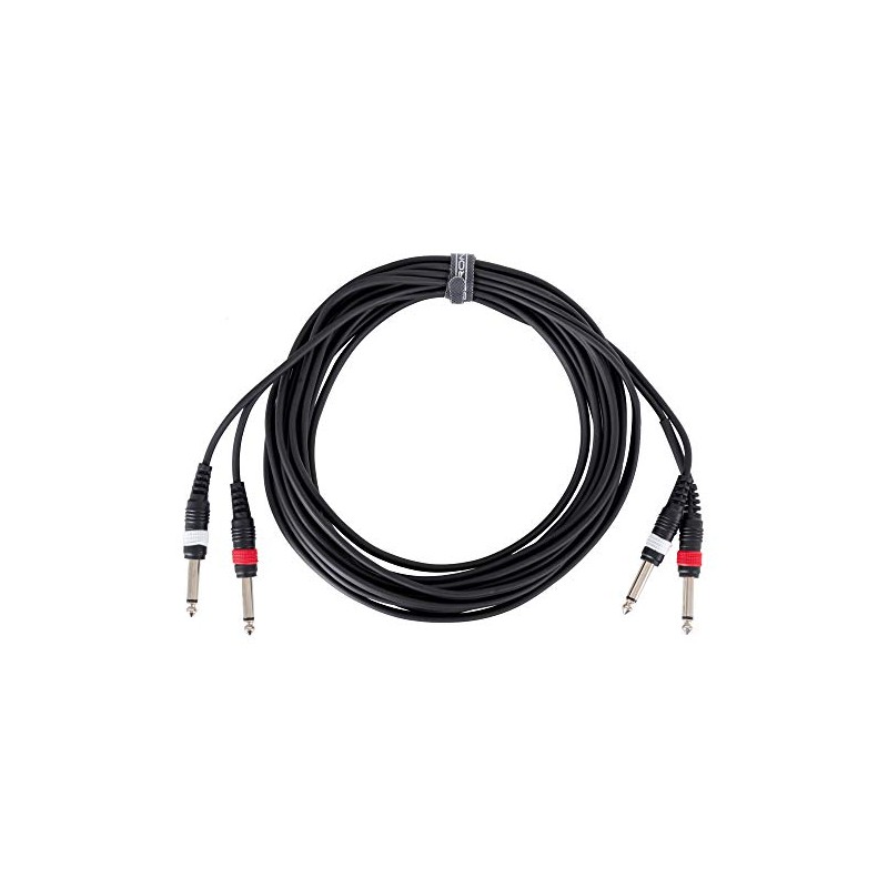 Pronomic J4J-6 Audio Cable - 2 x 6.3 mm Mono