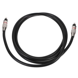 Gatuida 1.5m Audio Cable Male to Male Optical Cable for Home Theater High Durability Stable Signal Transmission Compatible Tv and High-Definition Sound Quality