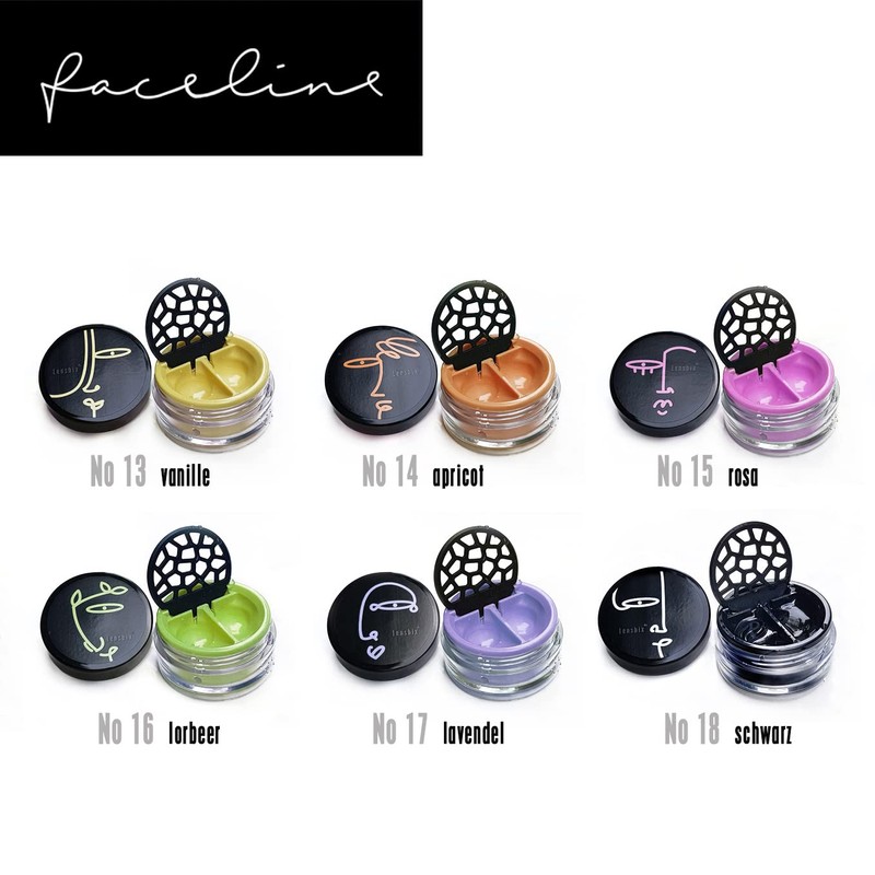 Contact Lens Case Lensbix Faceline. The innovative gift for lens