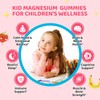 Kids Magnesium Gummies - Magnesium Glycinate Supplement Gummies with L-Theanine,