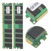 2Pcs Memory Module Desktop Computer Double‑Sided 16‑Grain DDR 1GB 400MHZ