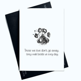 Thinking Of You Card Loss Of Dog Cat Animal Pet Death Condolences Card Deepest Sympathy Sorry For Your Loss AP131