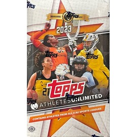 2023 Topps Athletes Unlimited All Sports Hobby Box (24 Packs/14 Cards: 2 Autos)