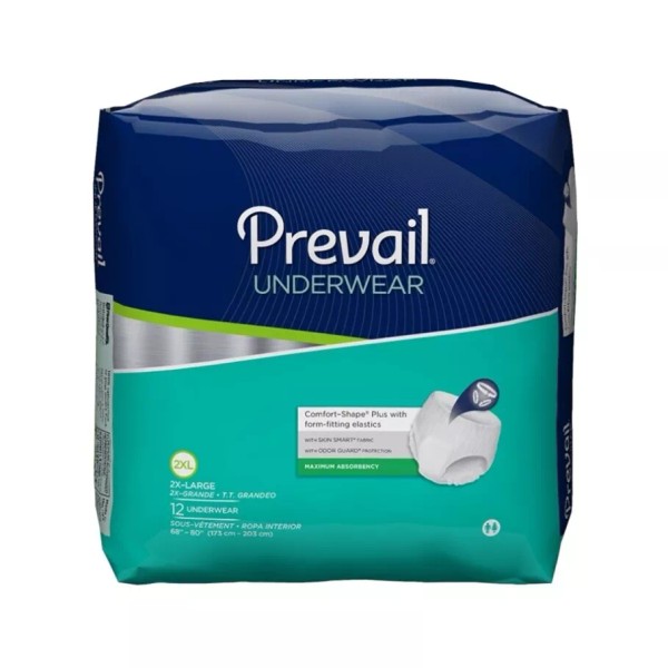 Prevail Protective Underwear, XX-Large, 68 - 80 Inch, #PV-517 48/Case,