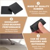 PATIKIL Rubber Solid Anti-Vibration Pads, 8 Pcs 60mm x 8mm