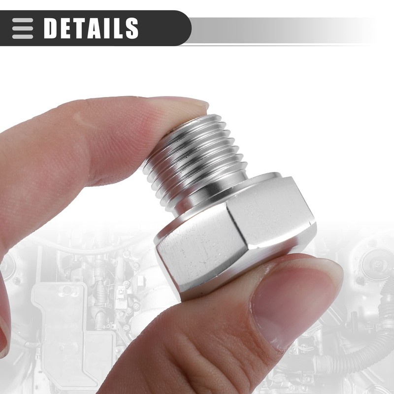 X AUTOHAUX M16 1.5 Oil Pressure Sensor Adapter, for GM