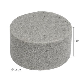 Ideen mit Herz Dry sponges | DIY project | floral foam for flowers | floral mass for crafts | floral foam for wedding, gifts, decoration, Easter, birthday | round | diameter 7.5 cm, 4 cm high | 4