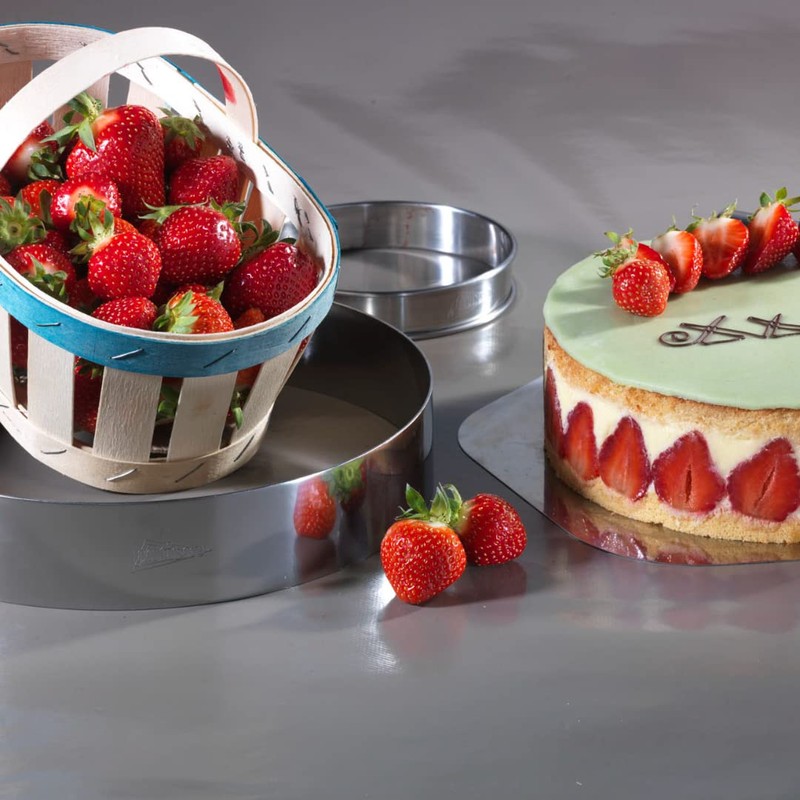 Patisse 2156 Tortenring aus Edelstahl 18/10