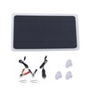 Cocoarm 6 W 12 V Solarpanel-Ladegerät, Solarzellen-Panel-Ladeplatine, Netzteil Zum oder