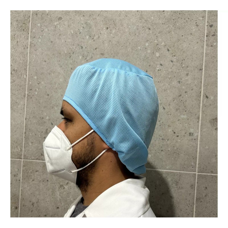 procorp 100 Piezas Cofia Industrial De Tela