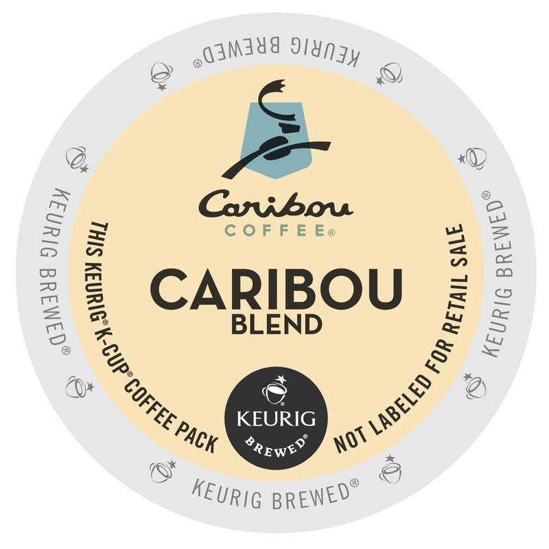 Caribou Coffee, Caribou Blend, K-Cup Portion Pack for Keurig K-Cup