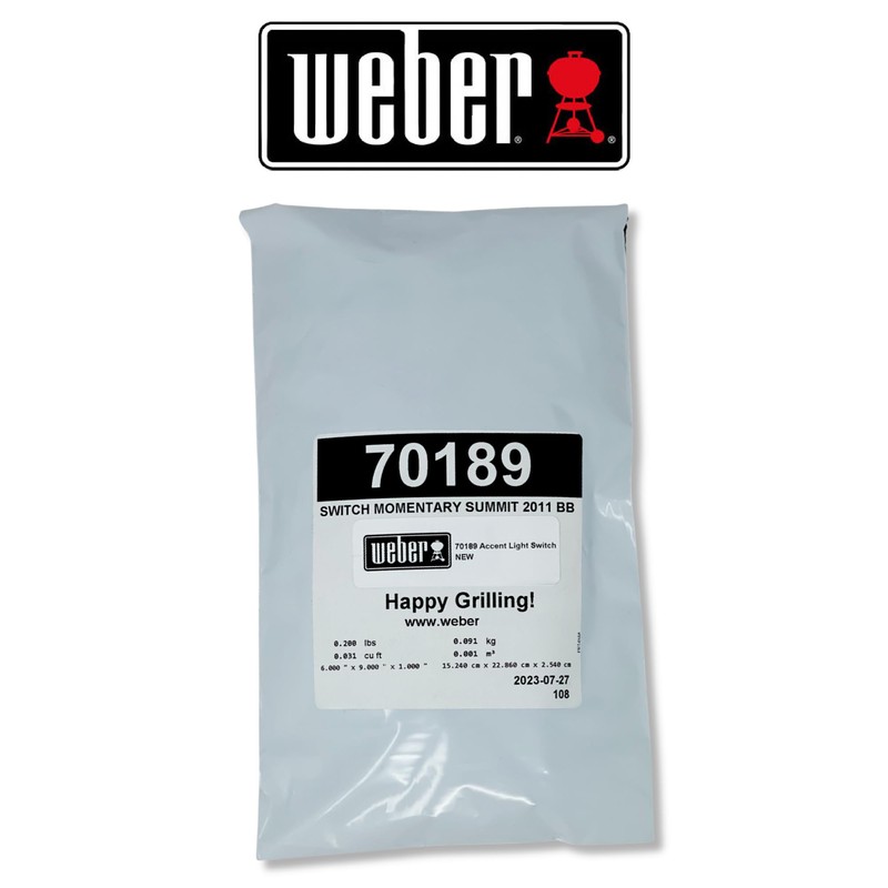 Weber Accent Light Switch for Summit Series Grills 70189