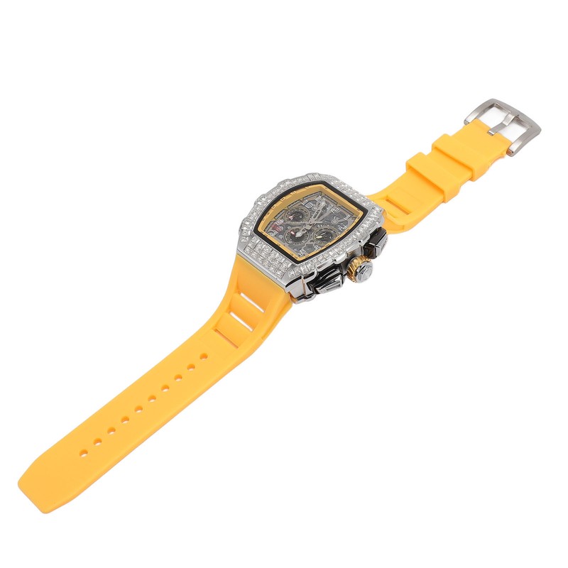 Men Mechanical Watch 30M Waterproof Dial Hollow Automatic Mechanical Wrist