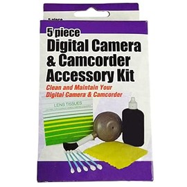 Synergy Digital Camera Cleaning Kit, Compatible with Panasonic Lumix G95 Hybrid Mirrorless Camera, Includes: Dust Blower Brush, Lens Solution, Cleaning Cloth, 25 Pack Lens Tissue, 5 Cotton Swabs