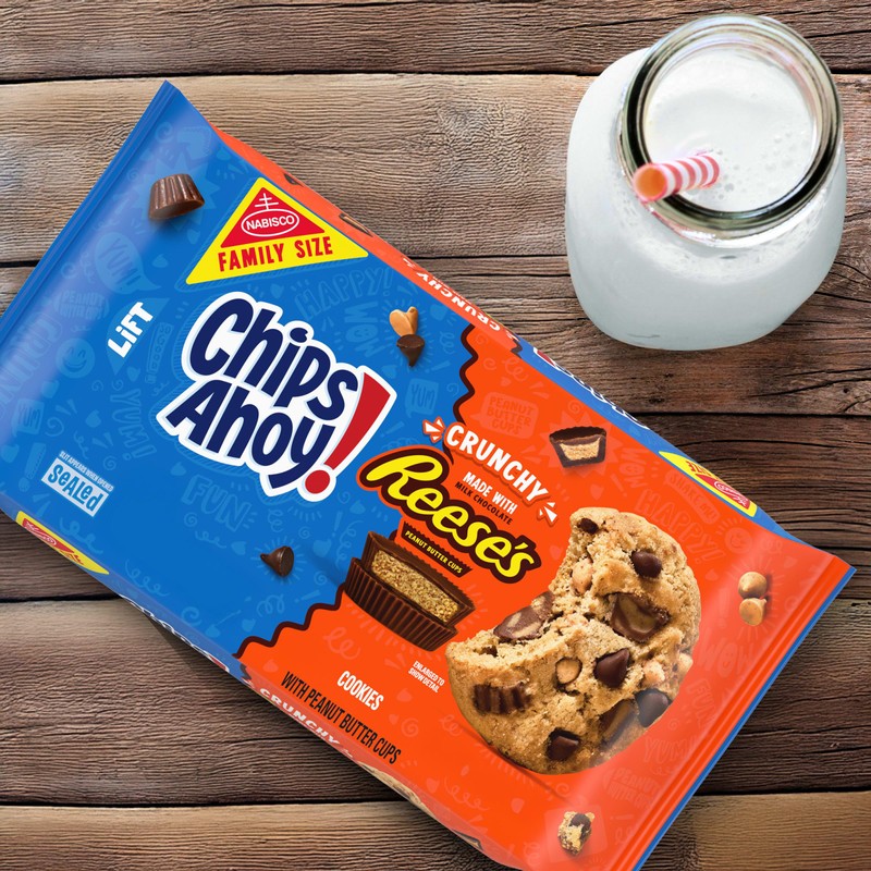 CHIPS AHOY! Reese’s Peanut Butter Cup Chocolate Chip Cookies, Family