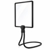 5X Hands-Free Magnifying Glass with 50 LED Lights for Reading,