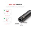 TEKTON 1/2 Inch Drive Shallow 12-Point Impact Socket Set with