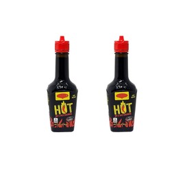 2 Packs - Europe Hot and Spicy Seasoning Sauce Glass Bottle - 100ml