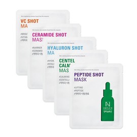 Ampoule N [Koreana] Centel Calming Shot Toner Pad / 앰플엔  [코리아나]  센텔 카밍샷 토너 패드