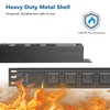 8 Outlet Heavy Duty Power Strip with USB PD 20W,