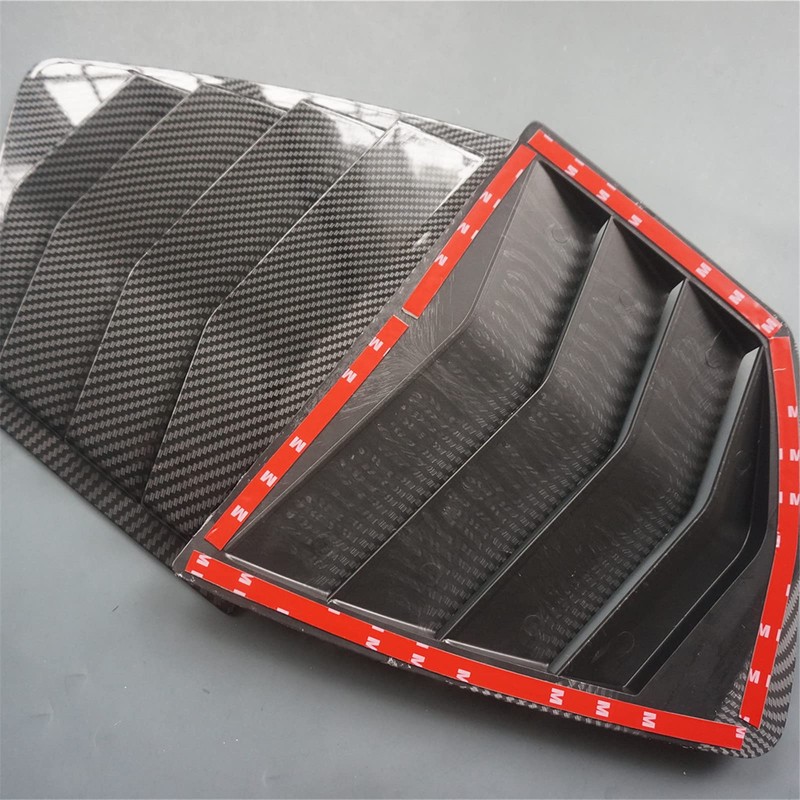 2X Sport Quarter Window Scoops Louvers for Honda Accord Sedan