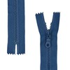 Pack of 2 Non Separable Zippers, 40cm Track Length, Dark