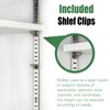 8 Pcs 36 Inch Shelf Pilaster with Clips, Adjustable Shelf