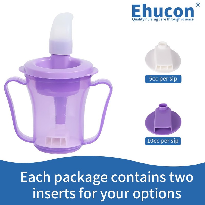 Ehucon Dysphagia Cups for Swallowing People, Provale Cup 5CC or