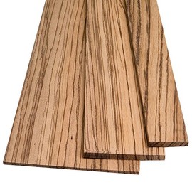 Zebrawood by the Piece, 1/4" x 5" x 24"
