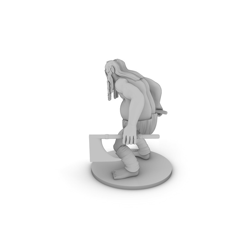 Ettin Tabletop DND Gaming Miniature