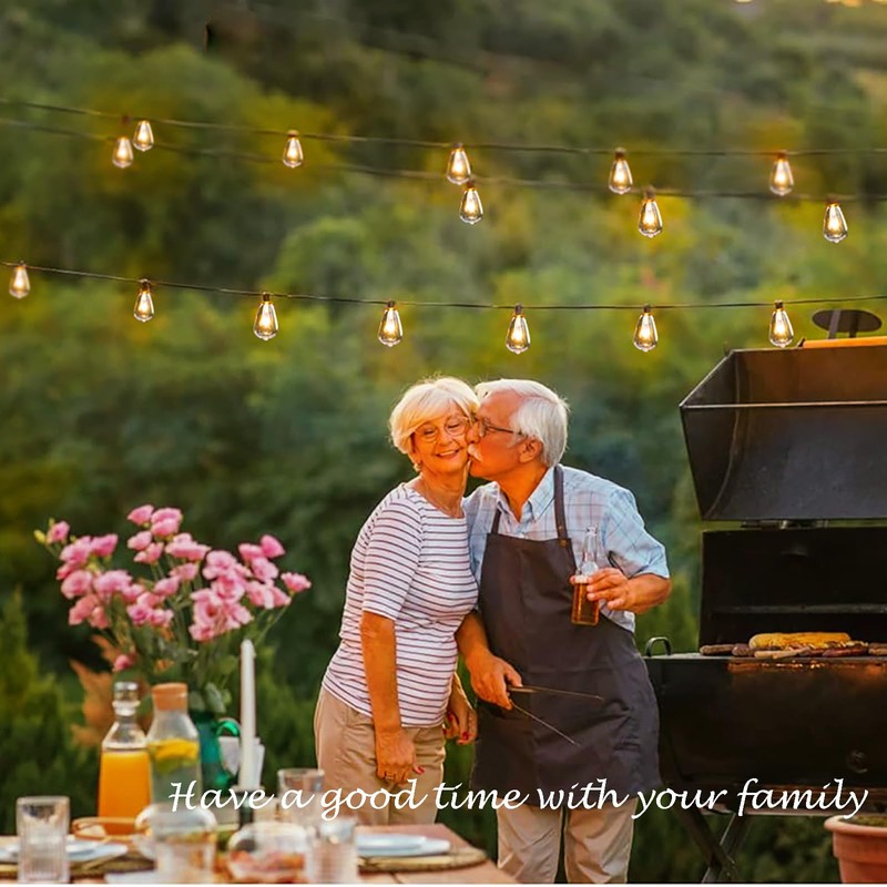 10-Pack Edison Replacement Light Bulbs, 7-Watt E12/C7 Incandescent ST38 Replacement