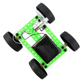 VGEBY DIY Solar Power Car Toy, Children Mini Sun Power Car Model DIY Scientific Assembly Toy Science and Education Toy,8 * 7.5 * 3.2cm
