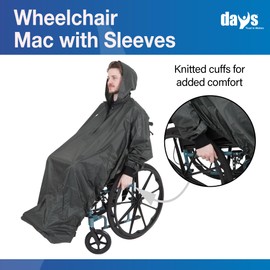 Days Wheelchair Mac with Sleeves Green