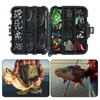 Mingzhe 188pcs Fishing Accessories Kit with Tackle Box Pliers Jig