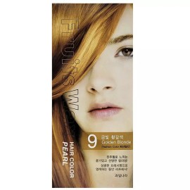 진주처럼 반짝이는 패션컬러 헤어염색 금빛 황갈색 Shining like a pearl, fashion color hair dye golden honey blonde
