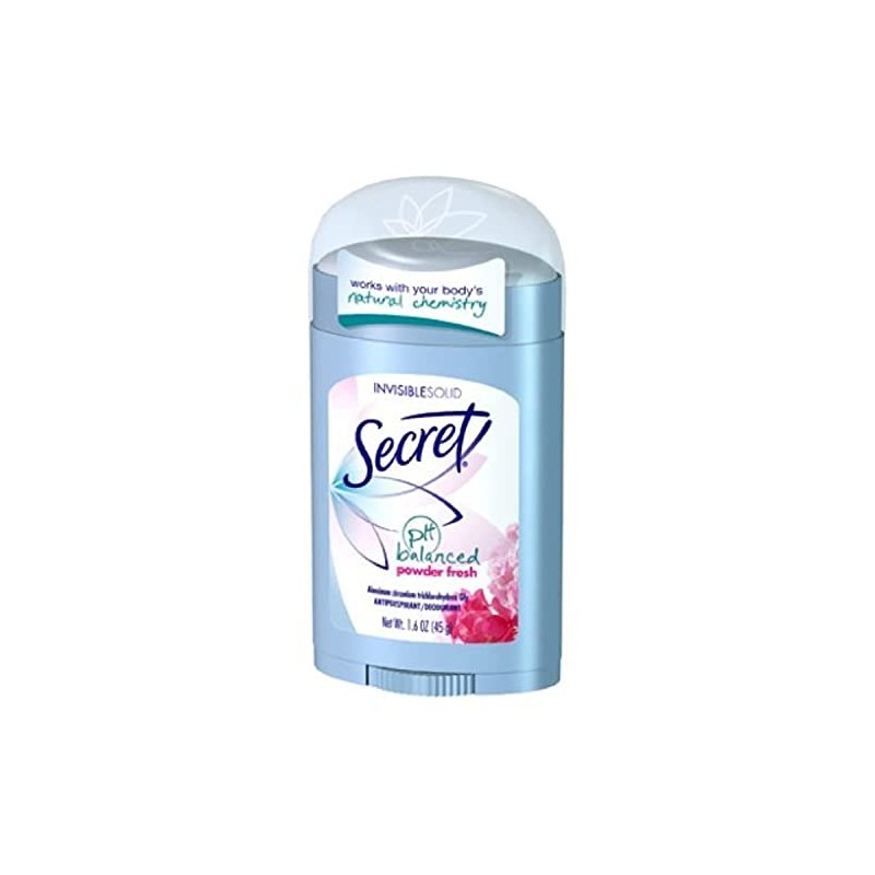 Secret Deodorant Powder Fresh Invisible Solid 1.6 Ounce