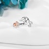 DAYLINLOVE Dachshund Rings 925 Sterling Silver Dachshund Dog Ring Dachshund