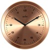 Acctim Dalston Stylish Spun Metal Case Quartz Wall Clock