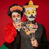 30PCS Day of the Dead Photo Booth Props, Halloween Party