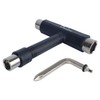 Vinsani All-In-One Skate Tools Multi-function Portable Skateboard T-Shape Tool Accessory