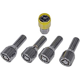 Dorman 712-390 M12-1.50 Bolt / Ball Seat Wheel Lock Set for Select Models, (Pack of 6)
