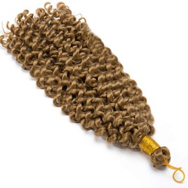 Tess 14-inch braids, synthetic hair braid, 1 piece crochet braids, hair extensions, water wave curly hair pieces, 30 strands (100g)/pc, synthetic hair extensions, 100g/pack.