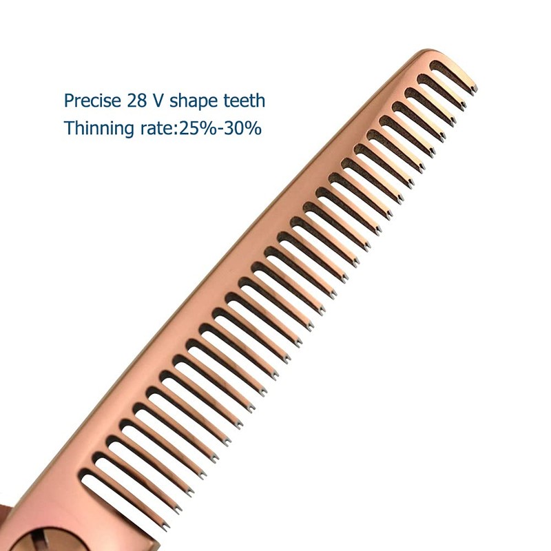 5.5 Inch Hair Thinning Scissors 440C Thinning Shears Professional Hair