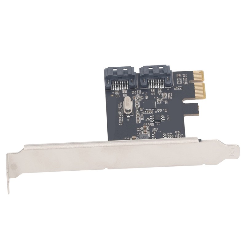 PCI E to SATA Adapter Card 2 Port 6Gbps PCIE3.1x1