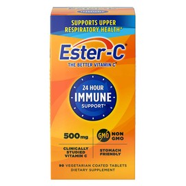 Ester-C Ester-C 500 mg 24 Hour Vitamin C Tablets for Immune Support, Vitamin C Supplement, 90 Count