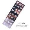 5pcs Flower Flower Lace Butterfly Stamping Plate Nail Stamp Nail